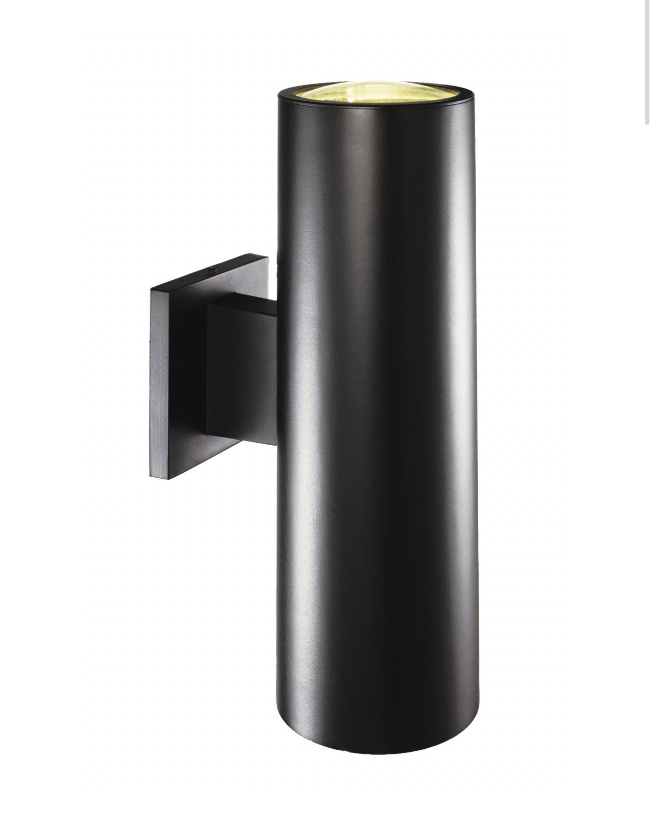 New Set Of 2 Pieces Cylindrical Metal Outdoor Pocket Wall Light