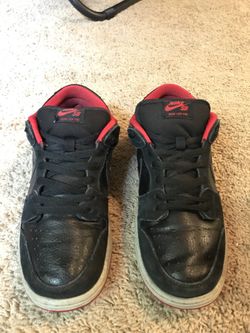 Nike Sb Black Cements Size 11.5 Rare shoe!