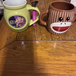 Two Ceramic Kids Cups