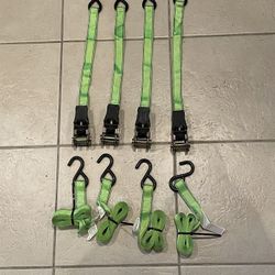 12’  Ratchet Tie Down Straps