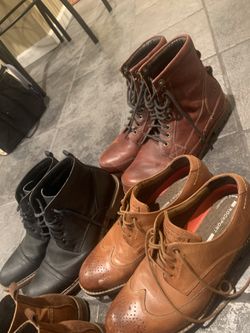 mens dress shoes & coats