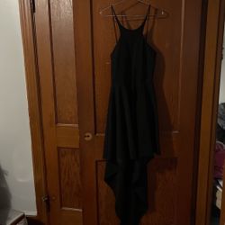 Black High Low Dress