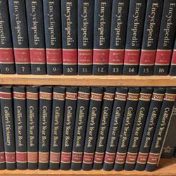 Collier's Encyclopedia, Dictionary And Year Books