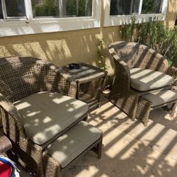 Outdoor Chairs With Foot Rest