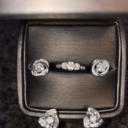 Diamond White Gold Set