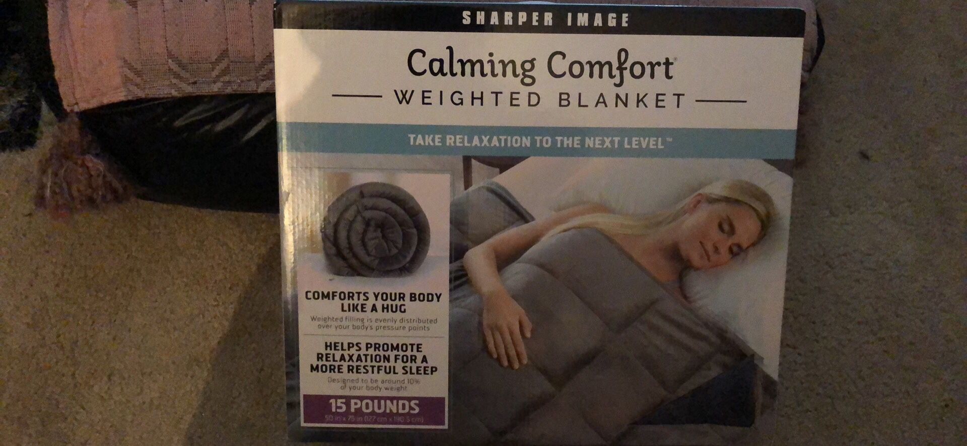 Weighted Blanket- Sharper Image
