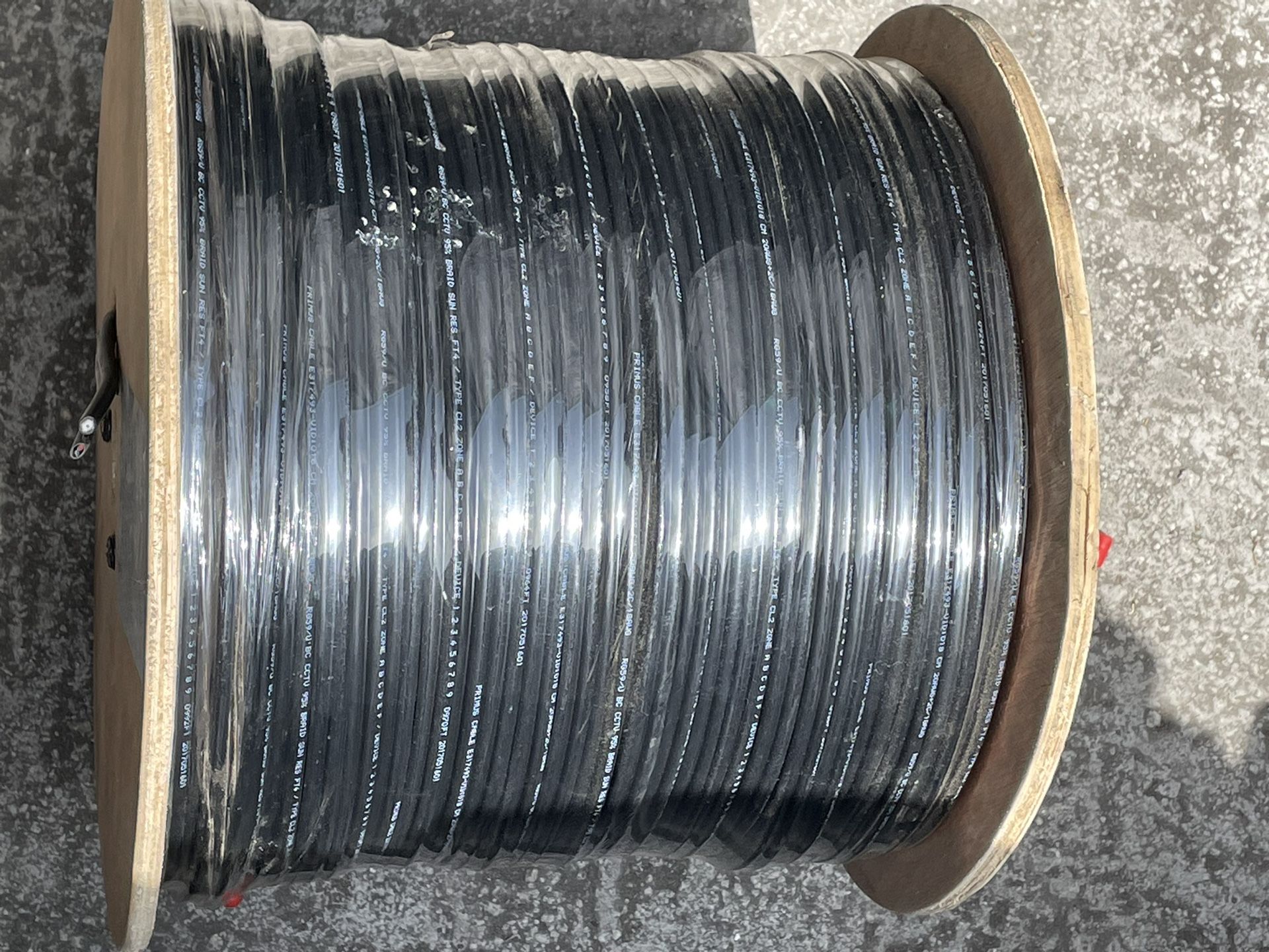 RG59 Siamese Coaxial Cable Camera CCTV 1000FT