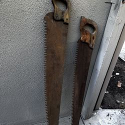 Vintage Rusty Saws - See Description For Pricing And More Information 