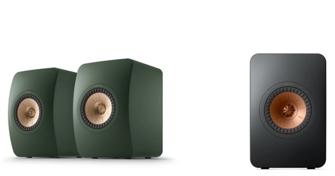 KEF Bookshelf Speakers & Center Channel