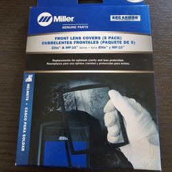 Miller 216326 Elite & MP-10 Front Lens Cover Pkg = 5