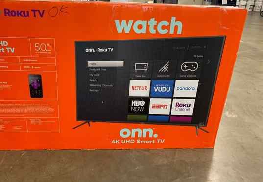 Brand new ROKU ONN TV 50” inch! Open box w/warranty NVC12