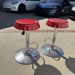 Coca cola Themed bar stools