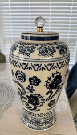 Hand Painted Pottery Vase