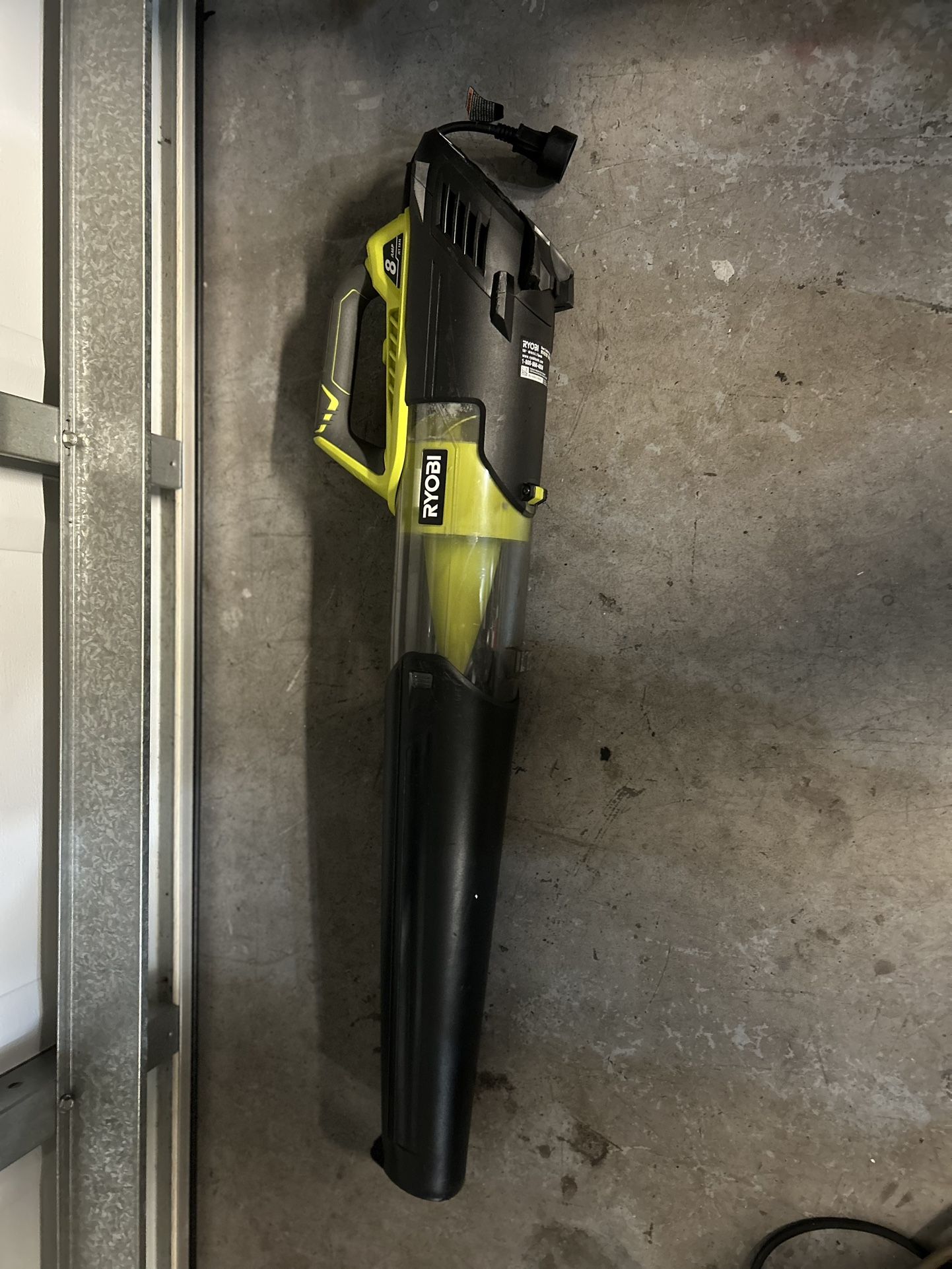 Ryobi Corded 135 MPH Blower.
