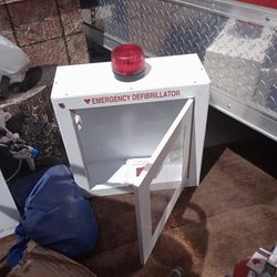 Emergency Defibrillator Cabinet 