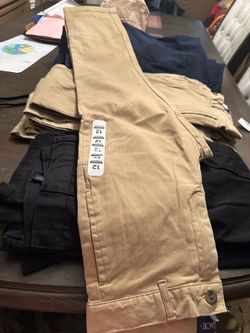 New Uniform Khaki Pants Size 12