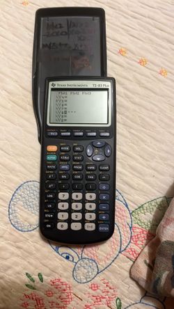 Texas Instrument calculator