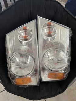 2004 Ford F-150 - Driver and Passenger Side Headlights, With bulb(s), Halogen, OE comparable, CAPA CERTIFIED