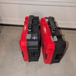 VERSASTACK 17-in W x 6.87-in H x 13.0-in D Red Plastic Tool Box