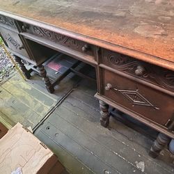 Antique Partners Desk