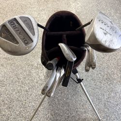 Golf Bag With Clubs