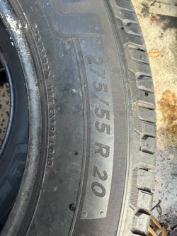 4 x 275/55r20 Michelin