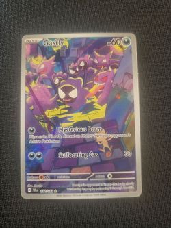 NM Gastly Temporal Forces 177/162 Illustration Rare