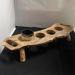 Disneyland Galaxy’s Edge Oga’s Cantina Rancor Teeth Beer Flight Coaster