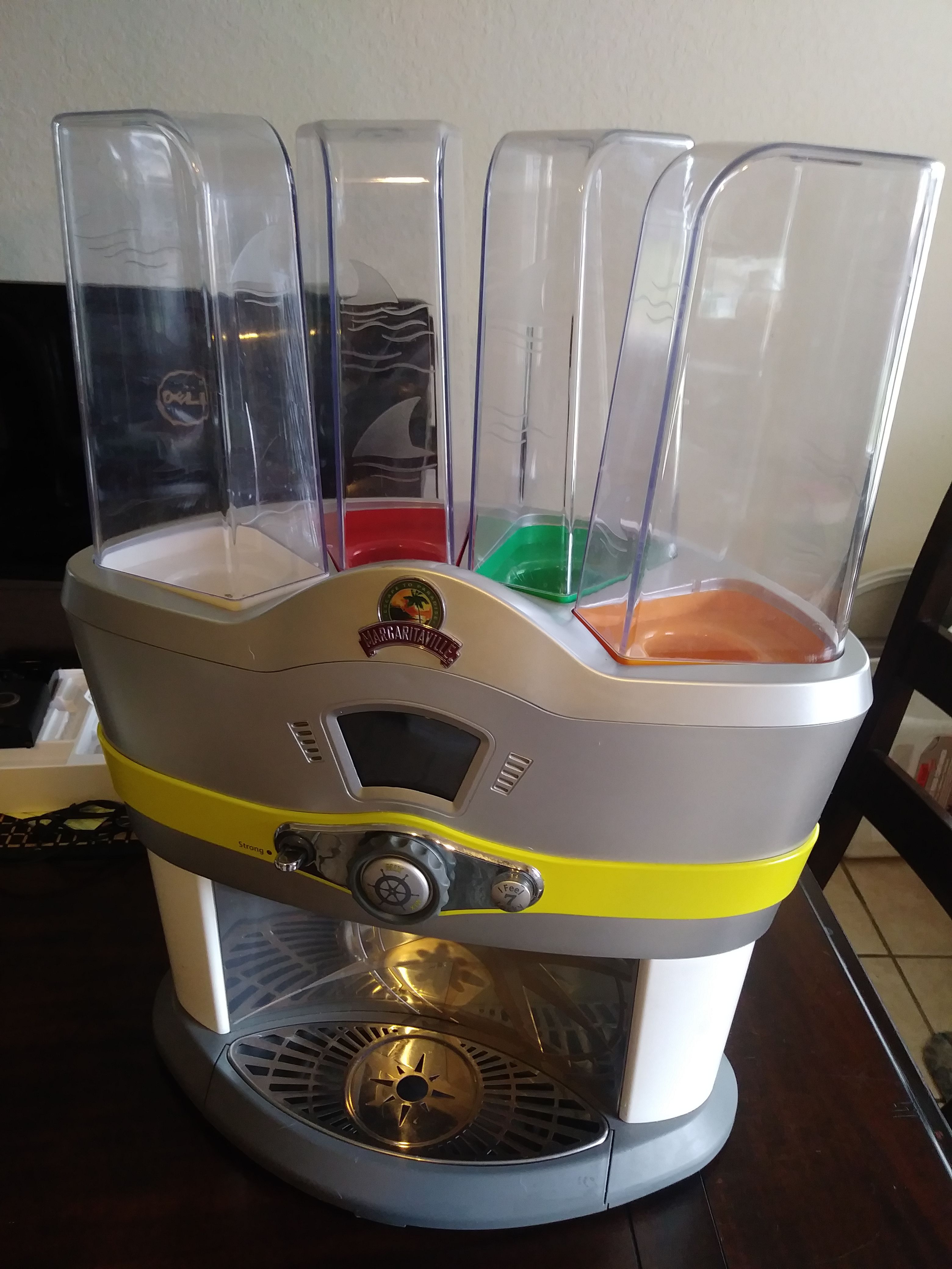 Margaritaville Mixed Drink Maker with Two Free Liquor Tanks ($40 retail  value)