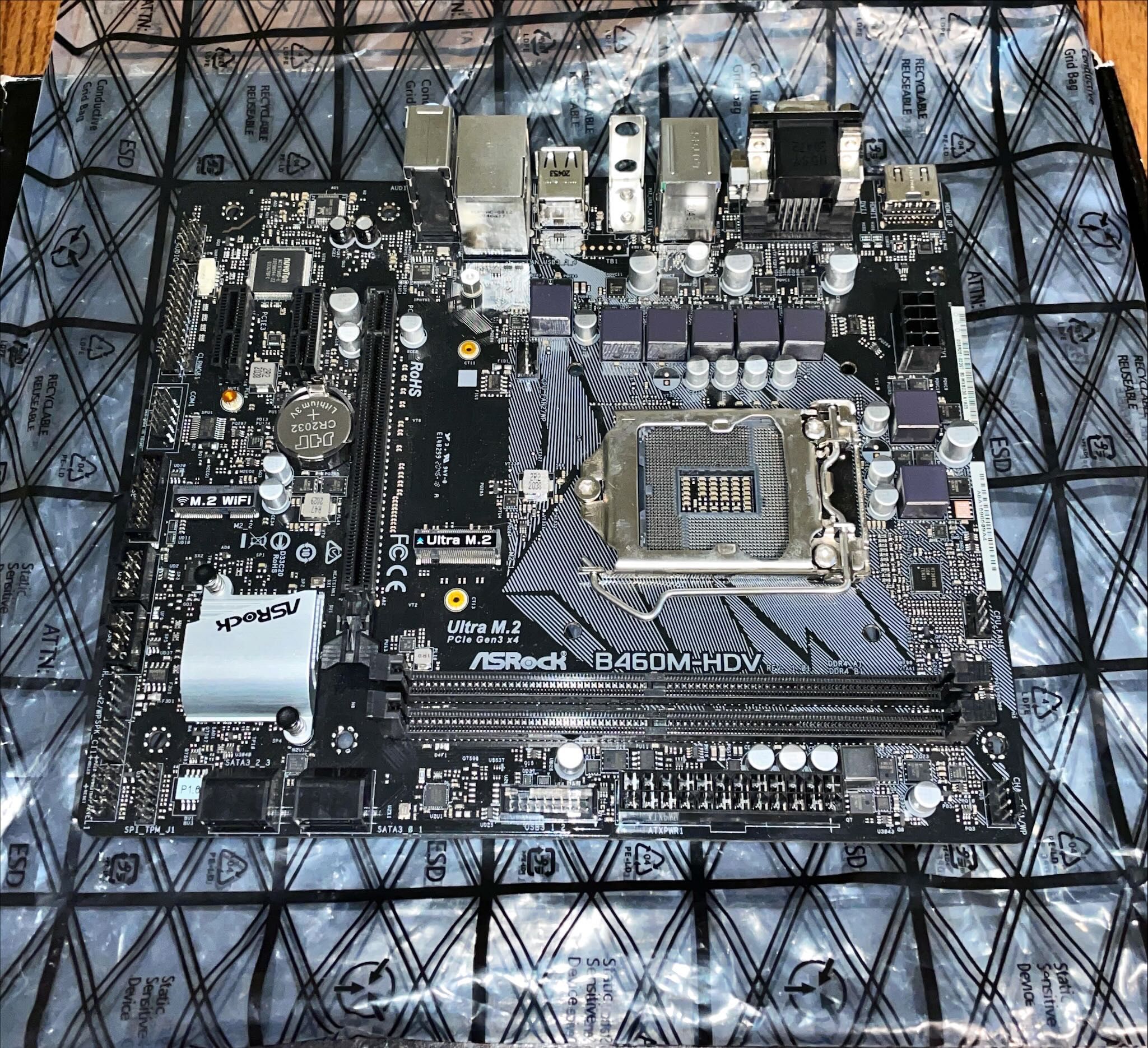 ASRock B460M-HDV Motherboard Micro ATX