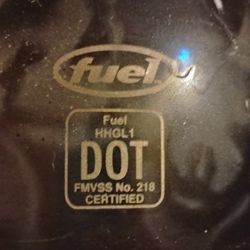 Fuel Half Helmet W/  Custom Skull/Spider Web   Paint