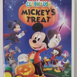 Disney Mickey Mouse Clubhouse Mickey's Treat DVD Halloween Fun Family Movie