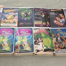 $50 For 12 DISNEY, MGM, FOX WB VIDEOS 