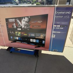 65 TV Samsung smart 4K HD TV $55 download financing free delivery six month warranty
