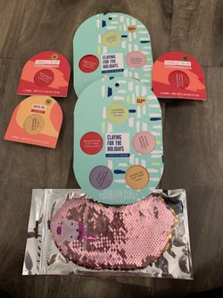 Clay Mask and Sleep Eyemask