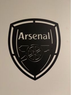 Handmade Arsenal FC Metal Wall Art – Cannon Crest