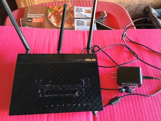 Asus WiFi 4port Router 1gig Speed. R66