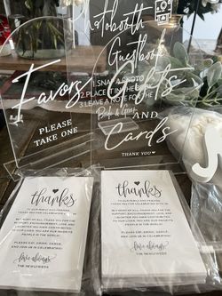 Wedding decor