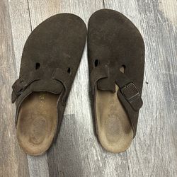 Birkenstock Suede Clogs 39