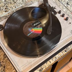 LP&No.1 Record Player, Bluetooth Speaker, Record To MP3 