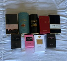 Men’s cologne and Women’s perfume 