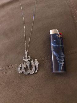 Silver Pendant With Cz Stones
