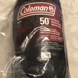 Brand New Adult Coleman sleeping bag