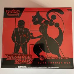 Destined Rivals ETB Pokemon Center
