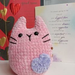 Pusheen the Cat Amigurumi/Crochet. Gato Pusheen amigurumi. Hecho a mano
