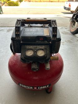 Porter Cable 6 Gallon Compressor