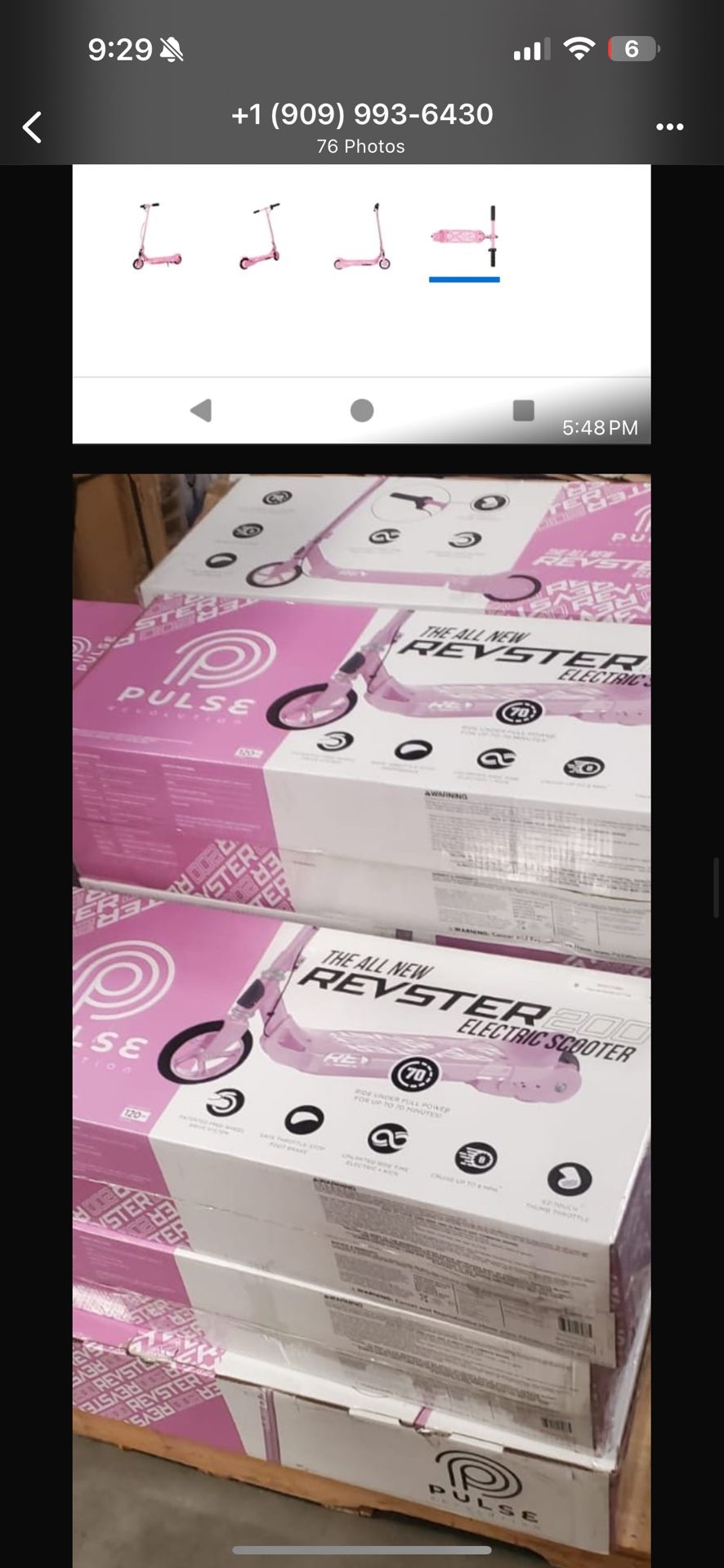 Revster Electric Scooter 