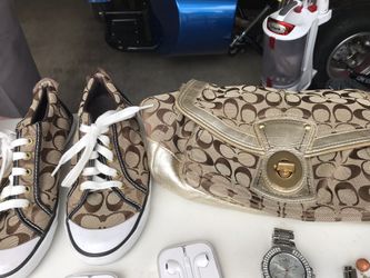 Coach purse and Coach shoes size 8 $60.00 will sell separate