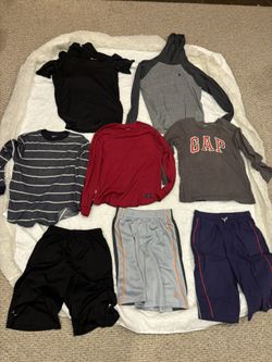 Lot of 8 Kids Shirts (Size L) & Shorts (Size 10)