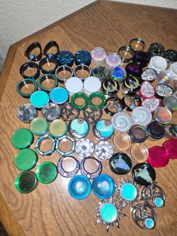 Plugs/guages for ears 25mm (1inch) unique pairs